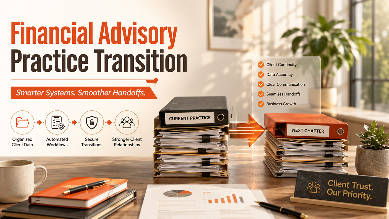 Simplify a financial advisory practice transition with CRM, automation, and secure workflows
