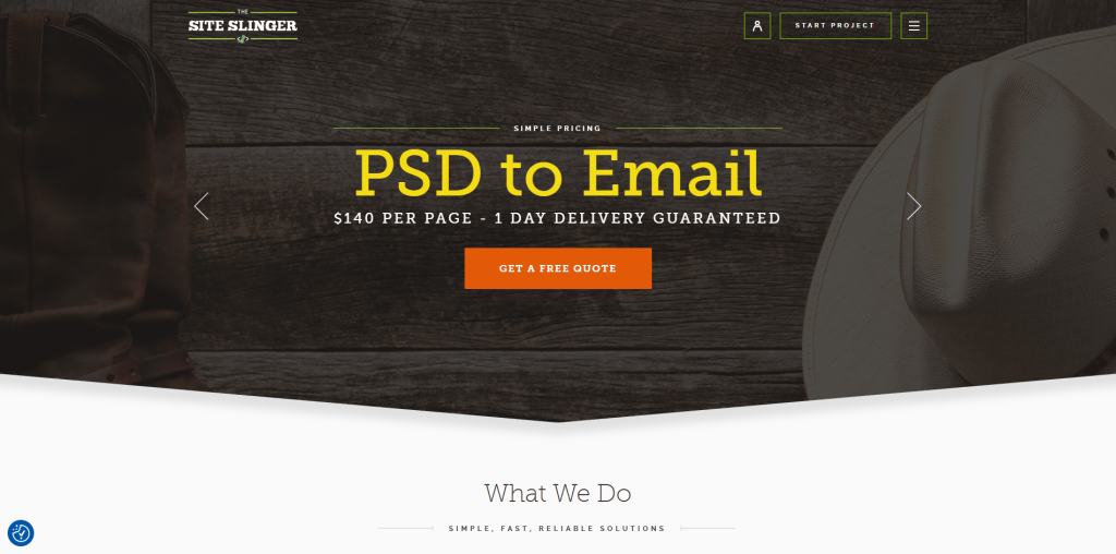The Site Slinger WordPress website development agency