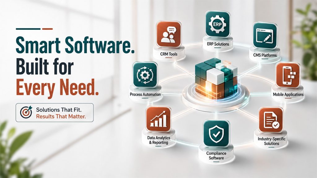 Types of Custom Software Development solutions