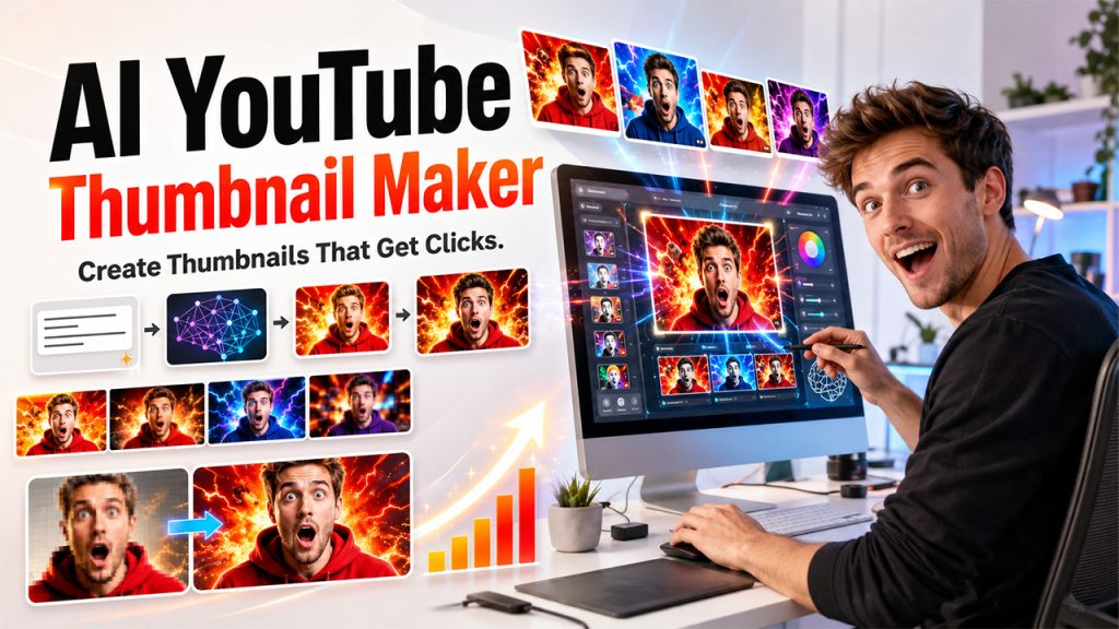 Best AI YouTube Thumbnail Makers in 2026 (Free & Paid)