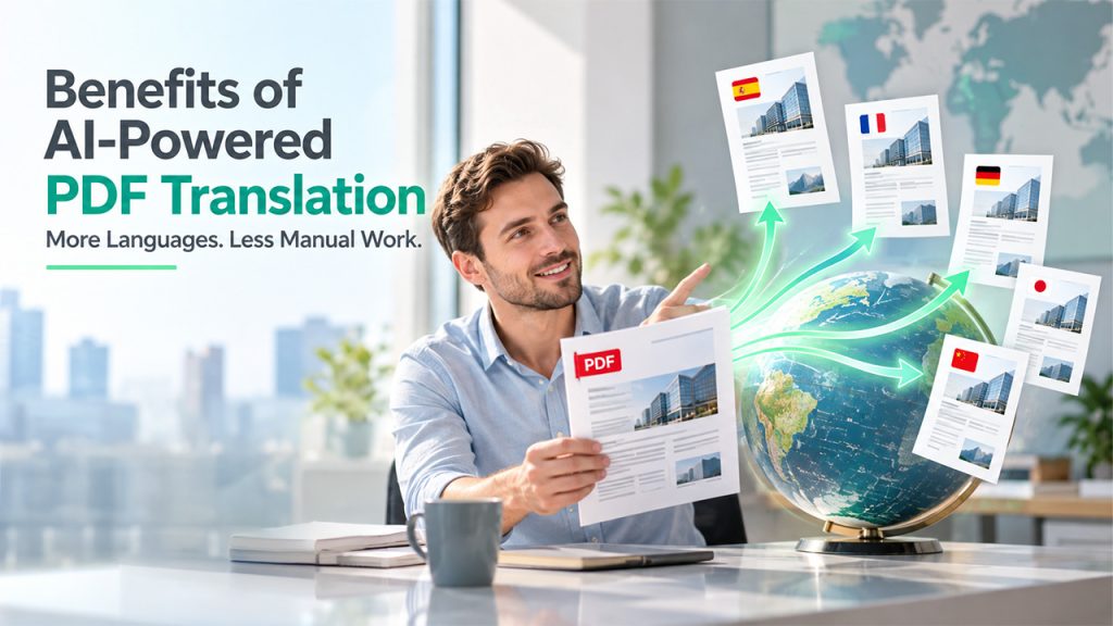 Benefits of AI-Powered PDF Translation