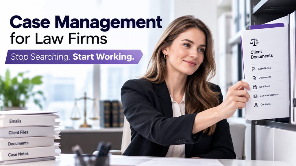 Case Management Means Less Searching