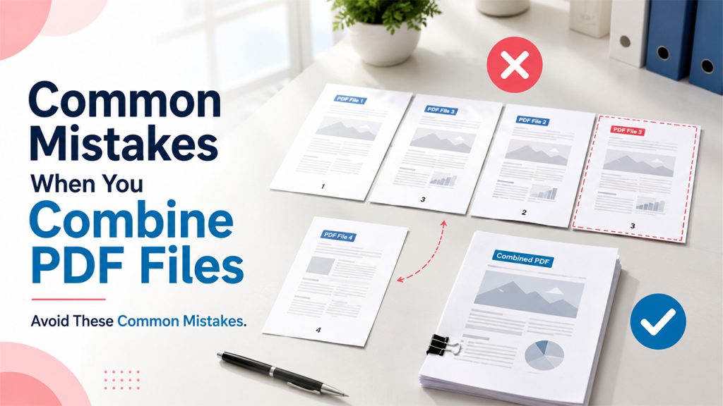 Common Mistakes When You Combine PDF Files