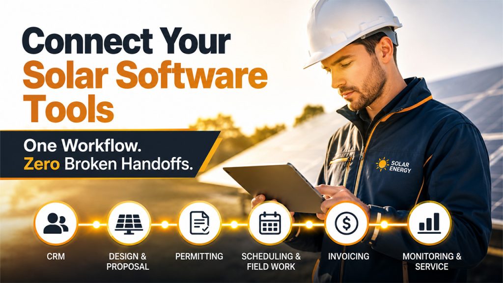 How to Connect Your Solar Software Tools?