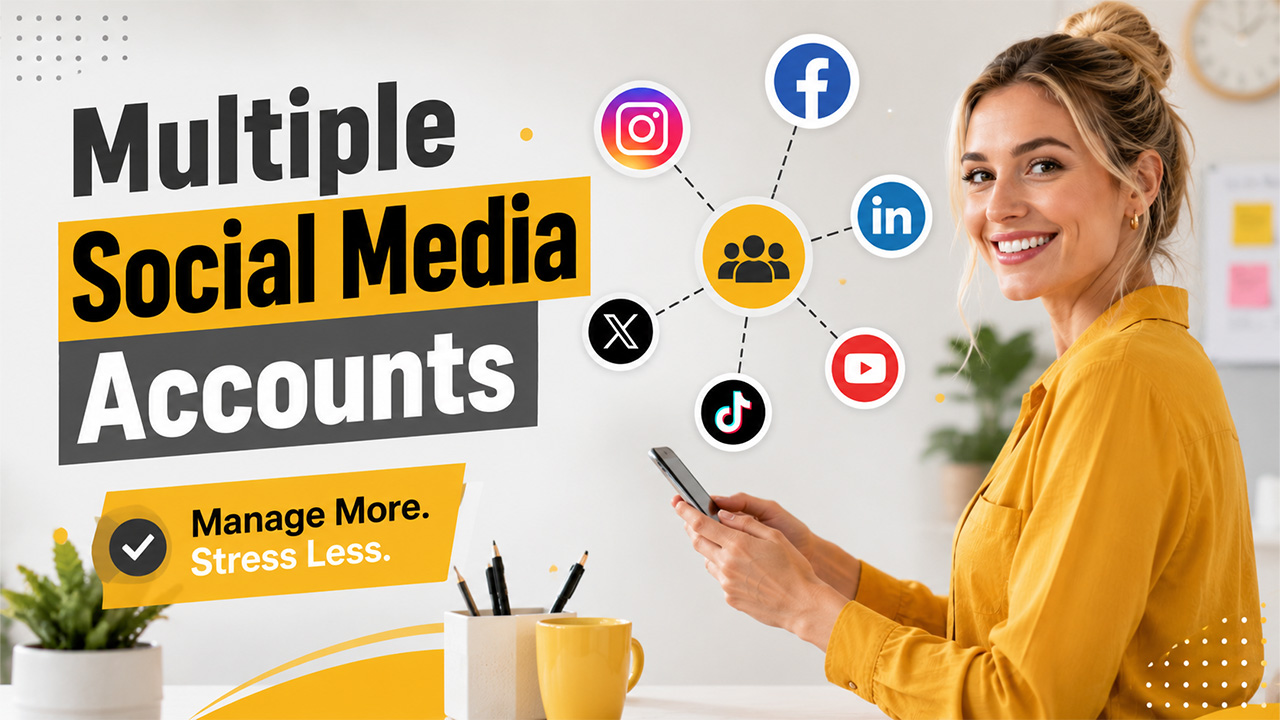 Manage Multiple Social Media Accounts