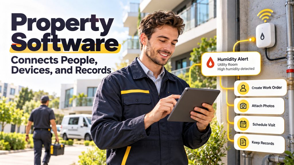 Property software connects people, devices, and records