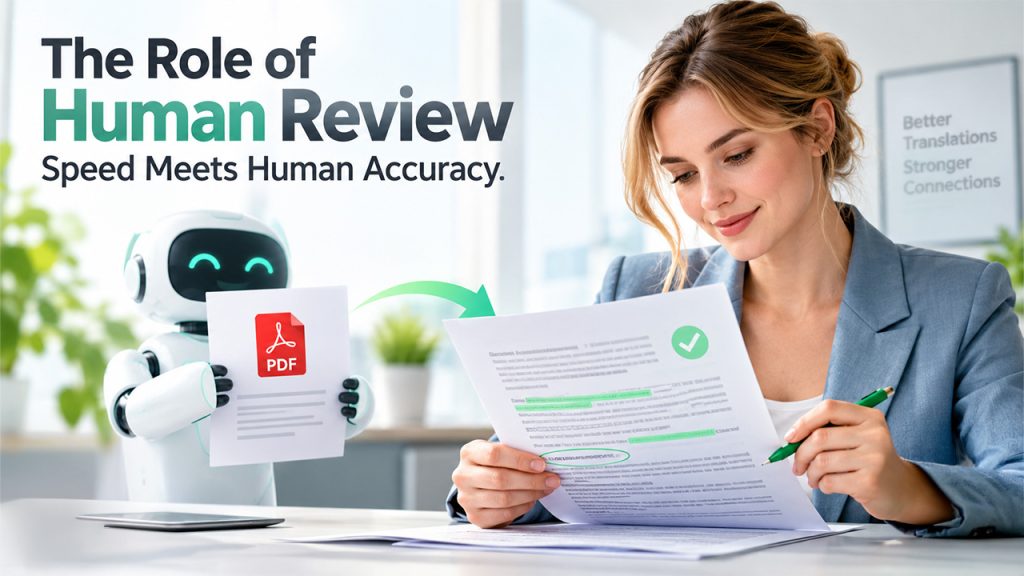 The Role of Human Review