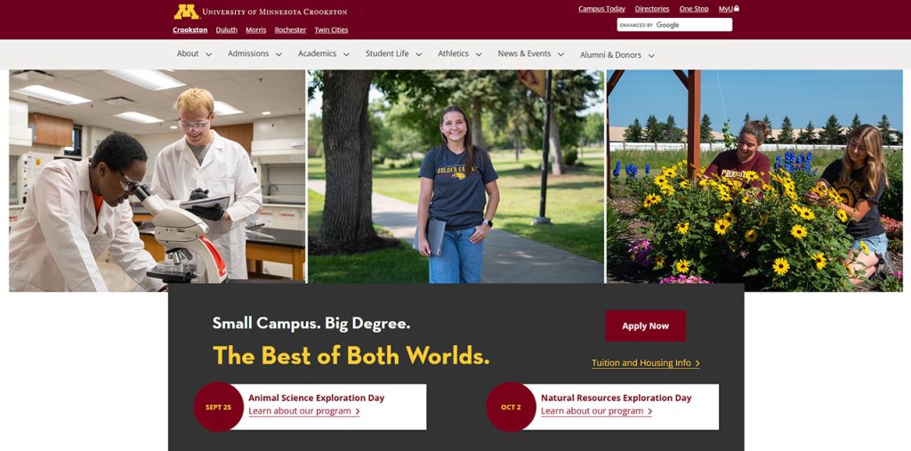 University of Minnesota Crookston