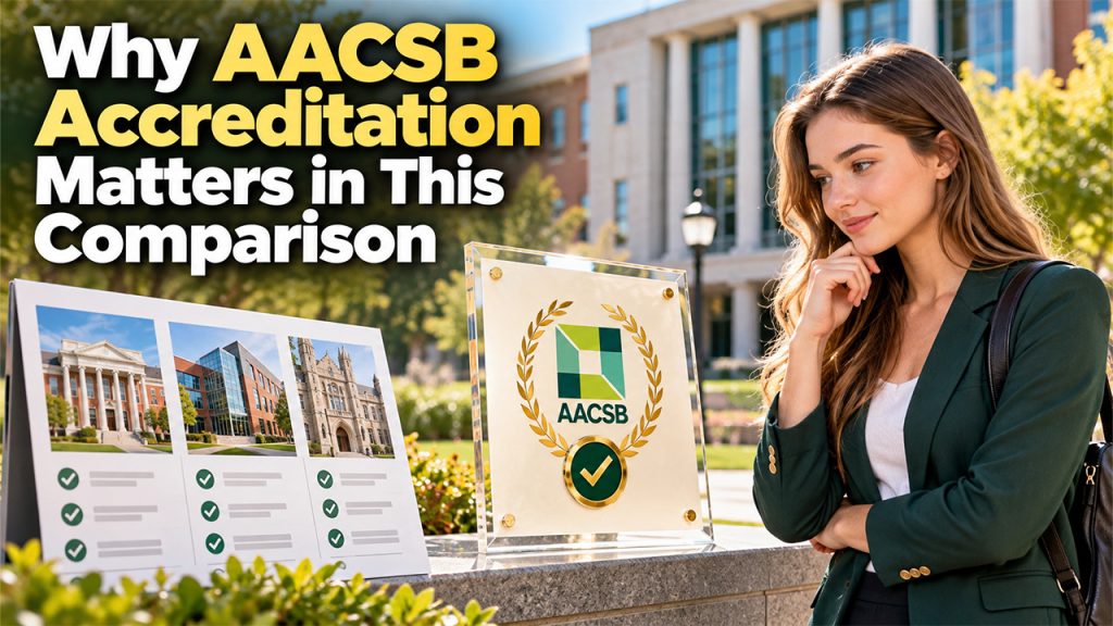 Why AACSB Accreditation Matters in This Comparison