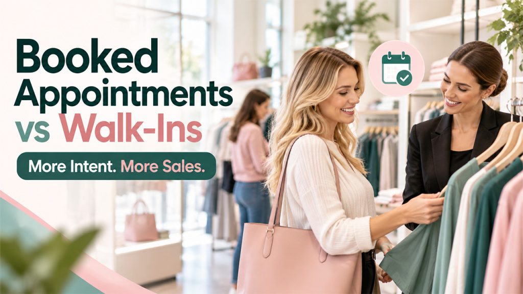 Booked Appointments Generate More Sales Than Walk-Ins