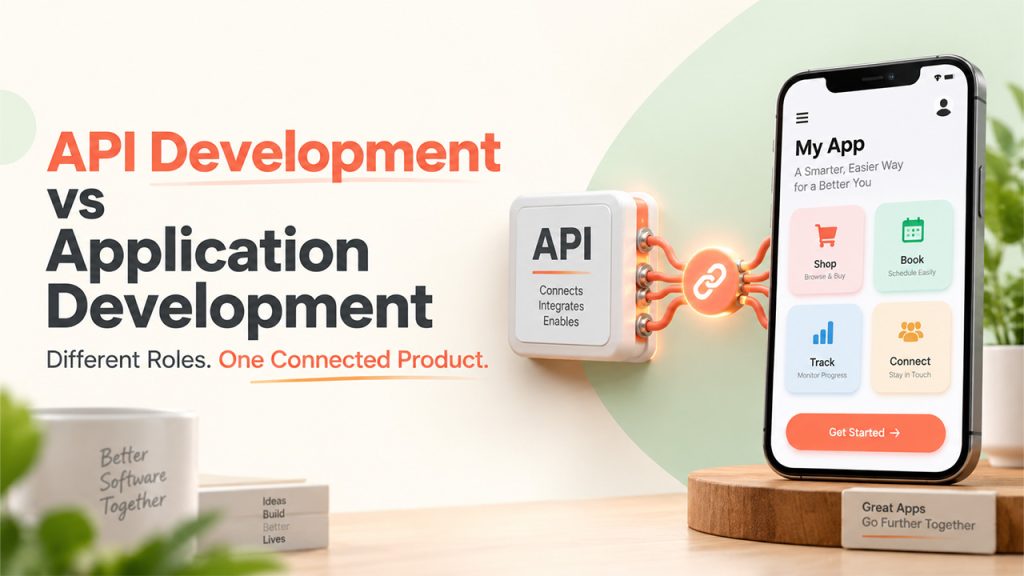 API development vs application development comparison