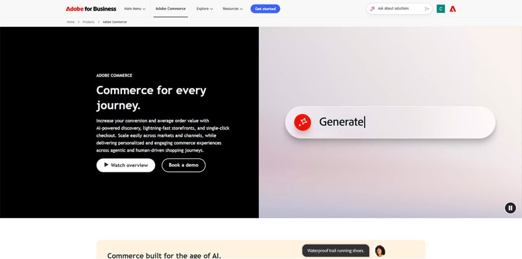 B2B eCommerce Platform Adobe Commerce