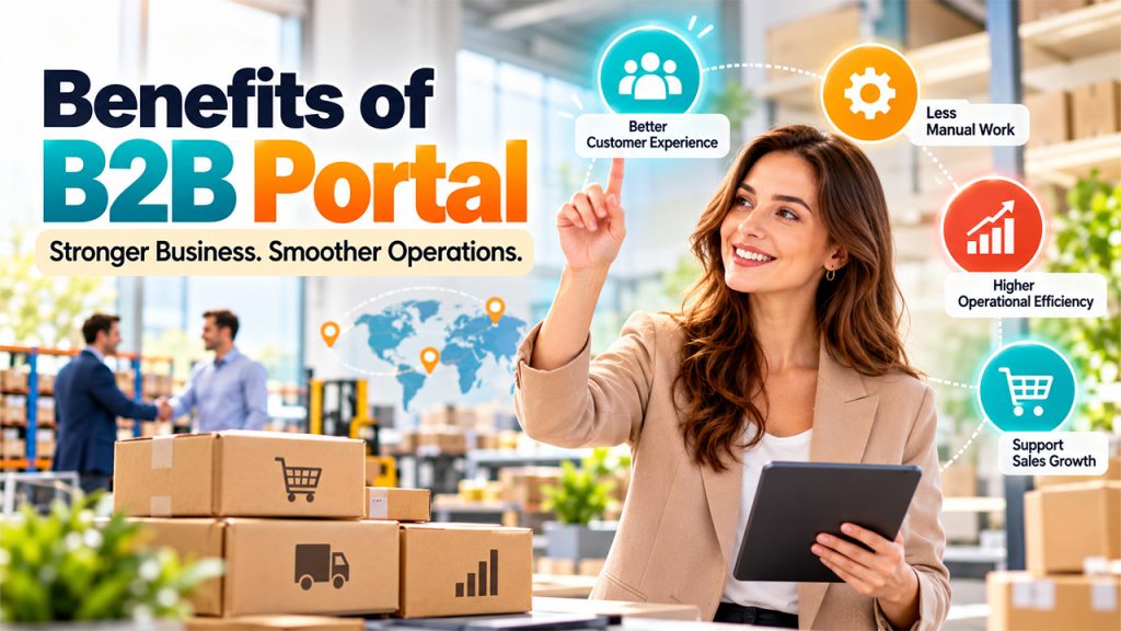 Benefits of B2B Portal for customer experience and operational efficiency