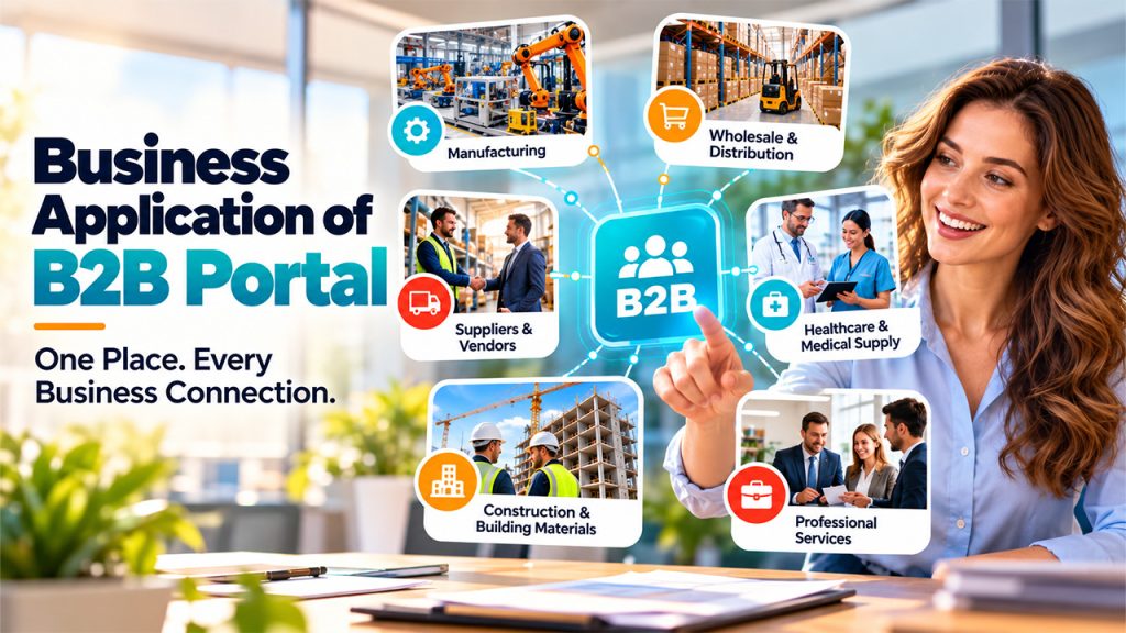 Business applications of B2B Portal across different industries
