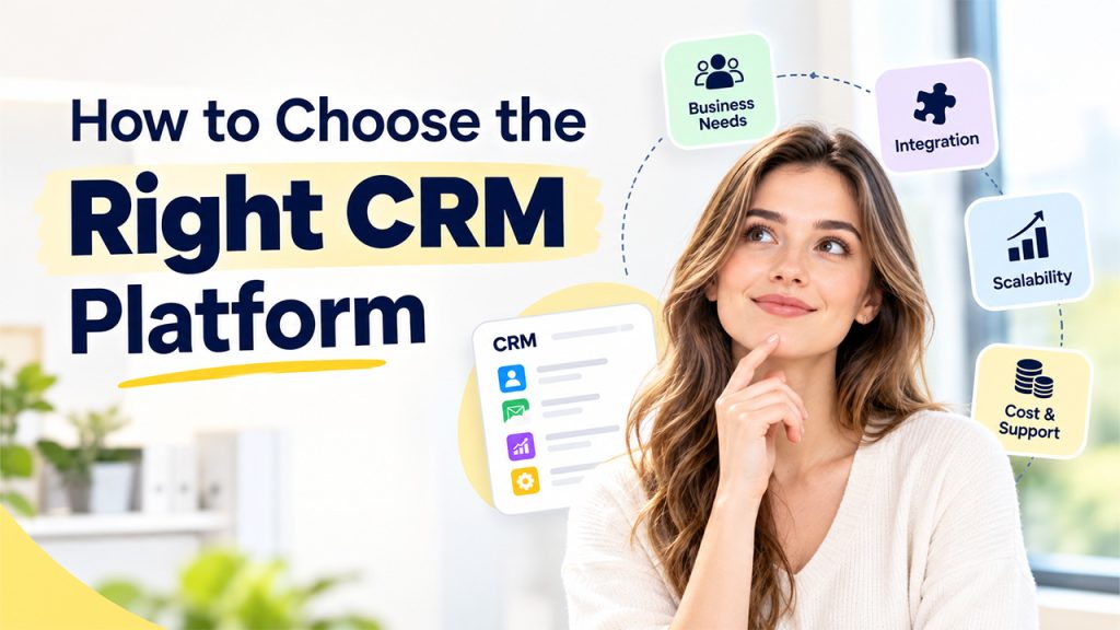 How to choose the right CRM Platforms