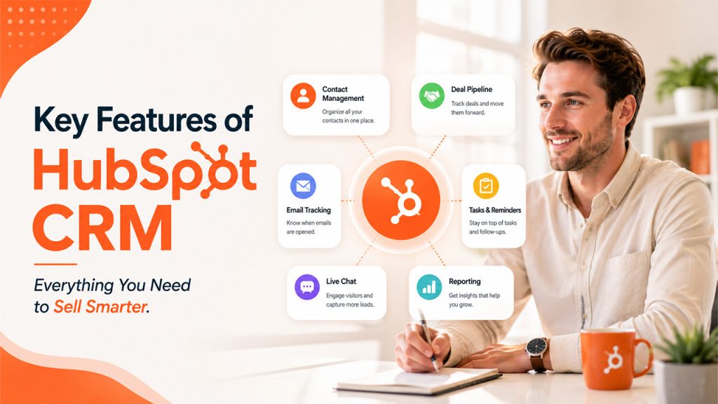 HubSpot CRM key features and tools