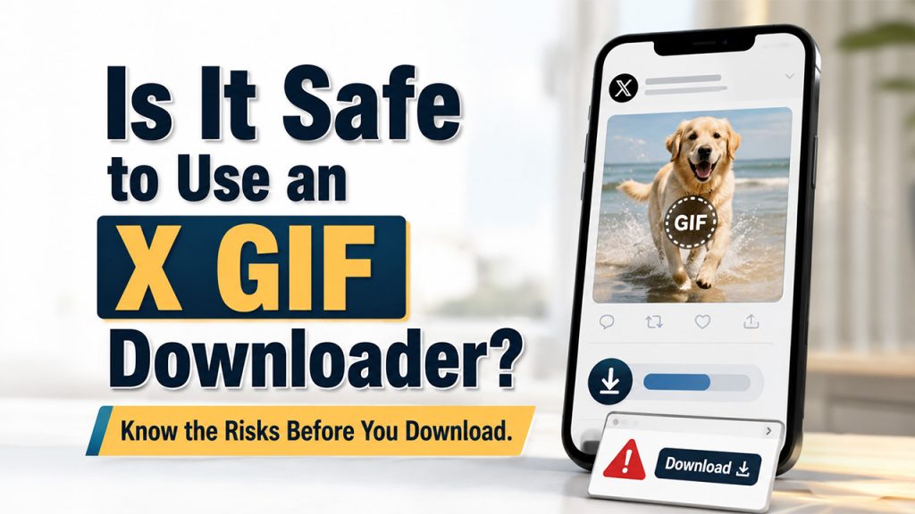 Safety tips for using an X GIF downloader