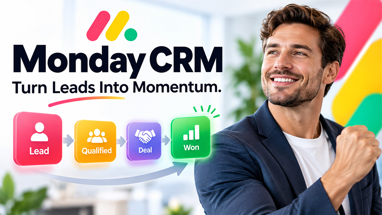 Monday CRM for business use and sales management