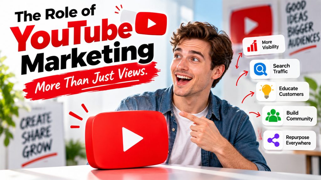 YouTube Marketing role in digital marketing