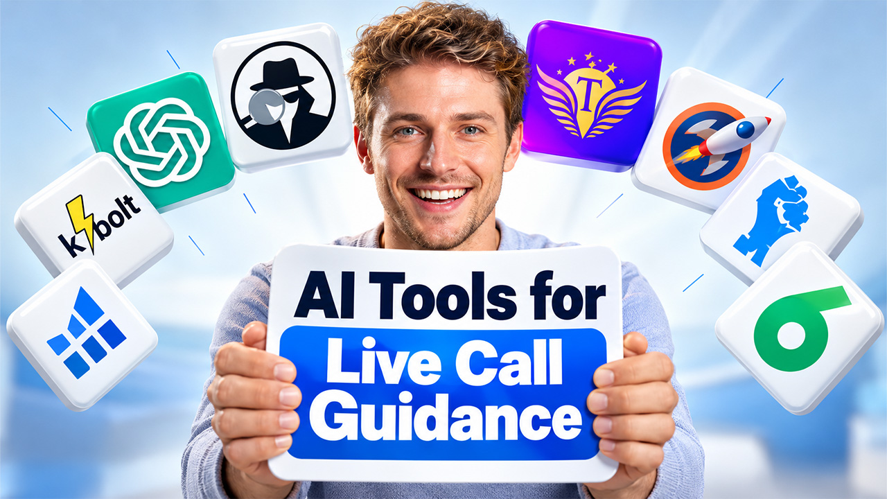 Best 8 AI Tools for Live Call Guidance in B2B Sales