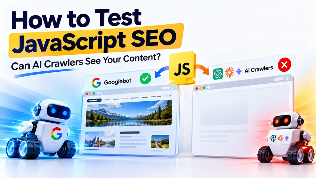 How to Test Whether JavaScript Content Is Visible to Search and AI Crawlers