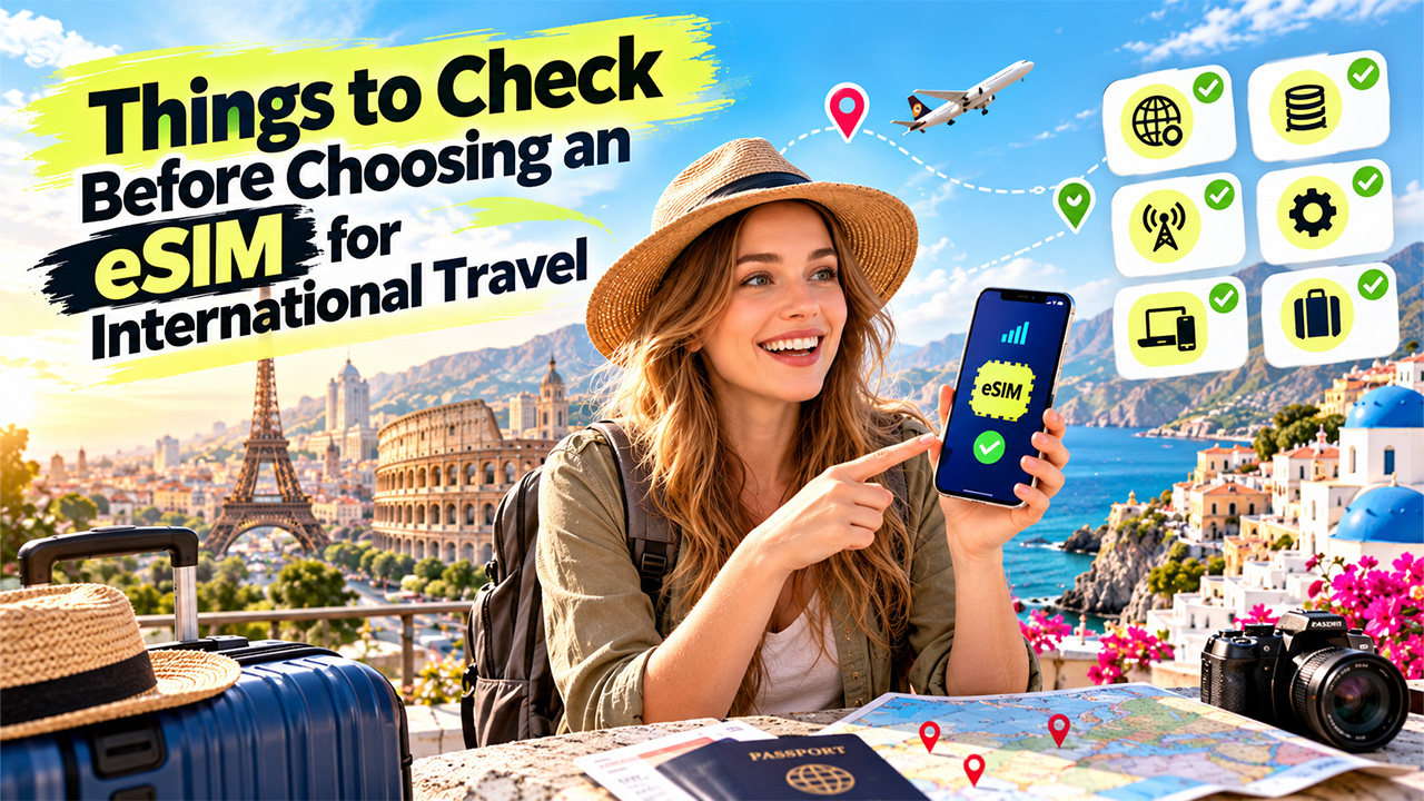 How to Choose a Travel eSIM