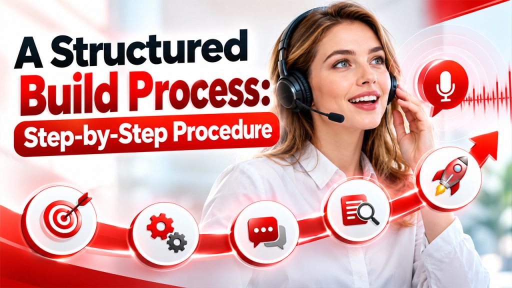 Step-by-step AI voice agent development process