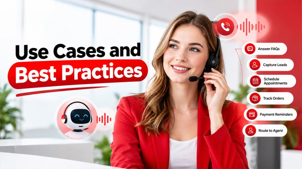 AI voice agent use cases and best practices for businesses