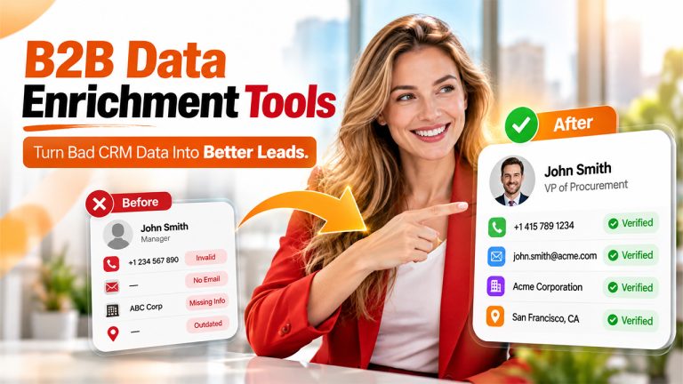 Best B2B Data Enrichment Tools for CRM Accuracy 