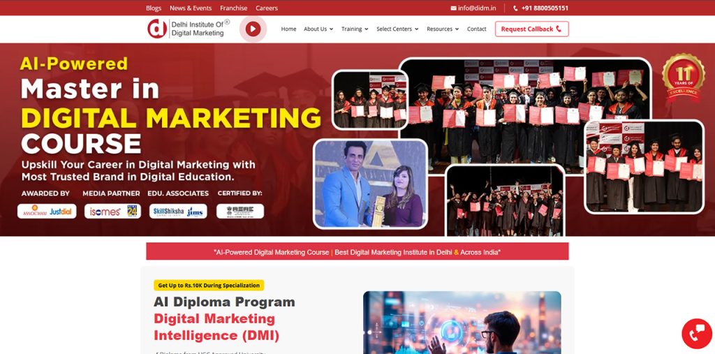 Digital Marketing Courses by DIDM