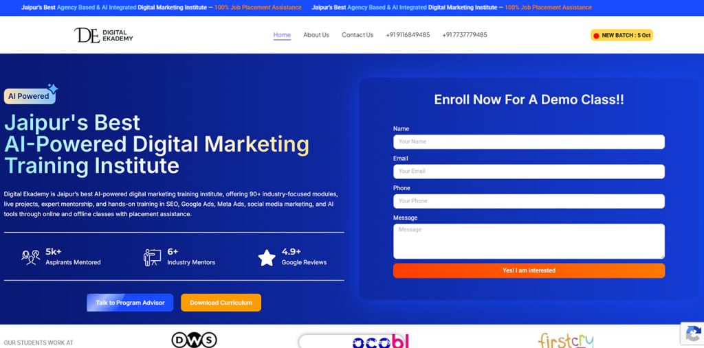Digital Marketing Courses by Digital Ekademy
