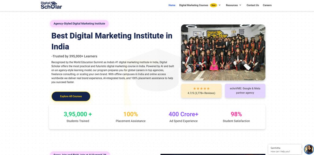 Digital Marketing Courses by Digital Scholar