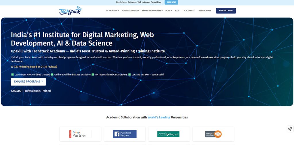 Digital Marketing Courses by TechStack Academy