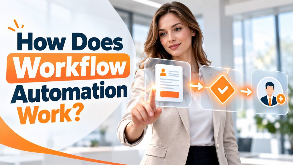 How workflow automation works through automated tasks and predefined rules