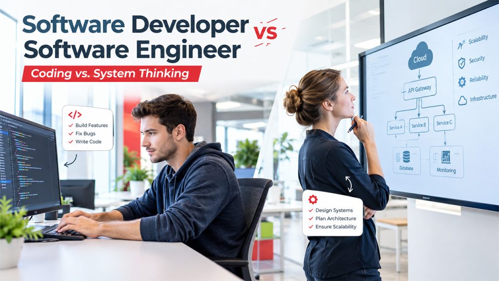 Software Developer vs Software Engineer: A Full Comparison  