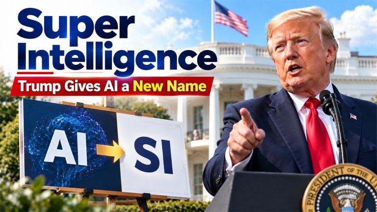 AI Gets a New Name: Trump Officially Calls It Super Intelligence 