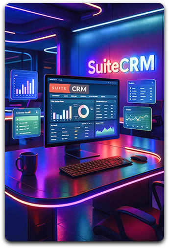 SuiteCRM Dashboard Interface