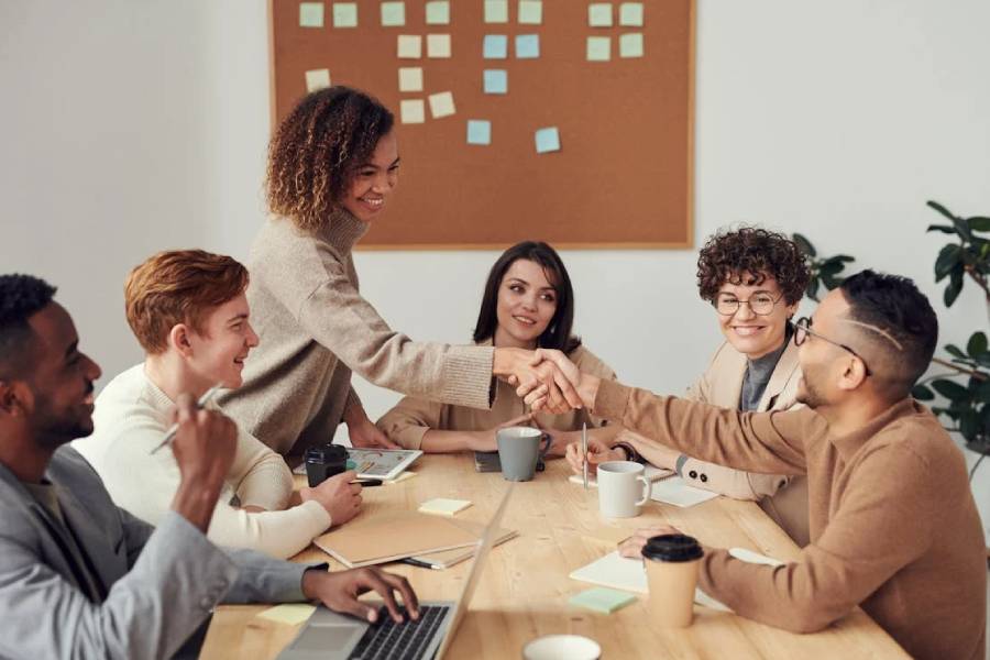Office discussion
